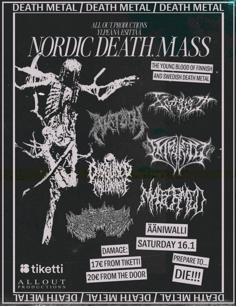 Nordic Death Mass - Flyer
